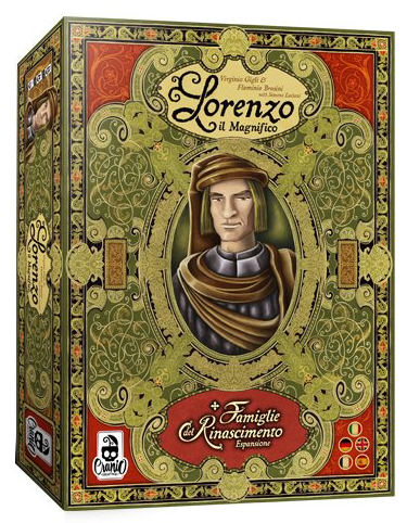 Boite de jeu Lorenzo le Magnifique, l'intégrale